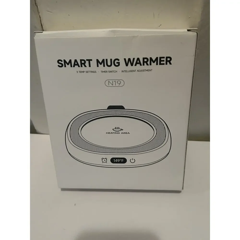 Pink Coffee Mug Warmer Auto Shut Off Electric Warmer Thermostat Coaster